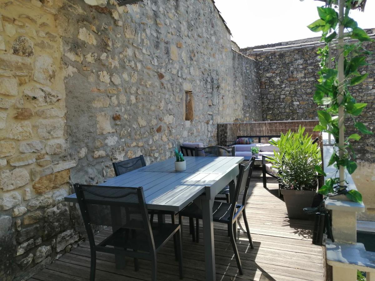 Gite De L Ancienne Poste Bourdic Buitenkant foto